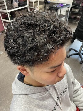 アメジスト(amethyst) メンズ　マッシュパーマ