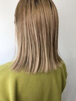 チル(chill)&nbsp;柔らかベージュ×ぷつっとボブ【いわき】