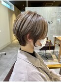 大人ハンサムショート/髪質改善/ハイライト/KAORU