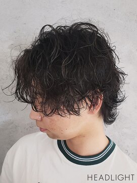 アーサス 久喜店(ursus) メンズパーマ×ウルフカット_743m1590