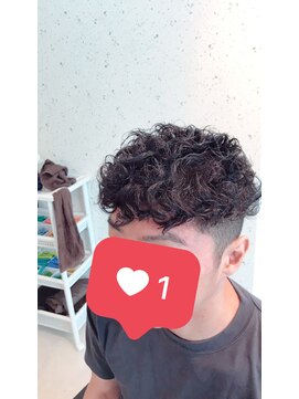 アミーコ(Amico) プードルパーマメンズパーマスパイラルパーマ刈り上げマッシュ