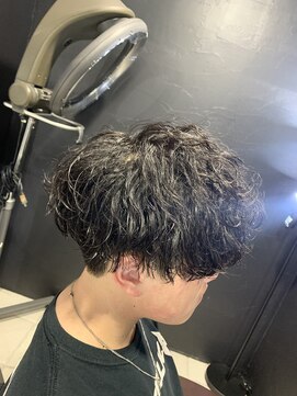 アウル 心斎橋(owl) マッシュ×波巻きパーマ×スパイラルパーマ×ツイストスパイラル