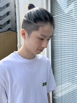 ピープスアンドスー 表参道 渋谷(Peeps&Suu.) メンズカット マンバン ハイライト フェードカット