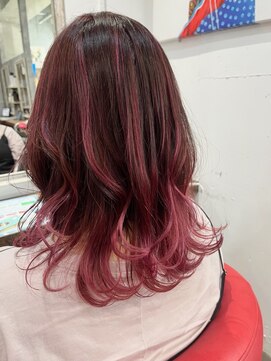 アリイ(ali'i) 【ali'i】ハイライト×ピンク