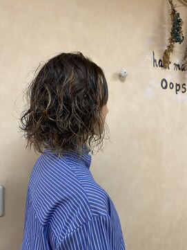 ヘアーメイク ウープス(hair make Oops!) スパイラルパーマ