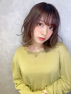 アルケー ヘアアンドヘッドスパ 錦糸町南口店(arche Hair&head spa) イメチェン/似合わせカット/フルバング/レッドブラウン/錦糸町