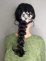 ヘアーショップ オズ(hair shop oz)&nbsp;編み下ろしアレンジ