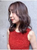 ニュアンスカラー◎ルーズウェーブ