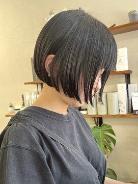 ソソ(soso) 【soso 伊勢田】リップラインミニボブ【横浜/ブリーチ】