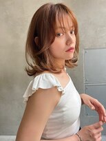 アルテ(ARTE)&nbsp;ARTE表参道/青山】小顔レイヤー×シアベージュ