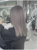 韓国/ハイトーンカラー/ワンホンヘア/レイヤーカット/髪質改善