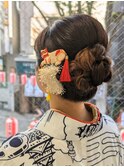 浴衣ヘアアレンジ