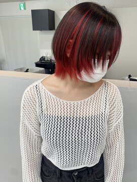 オル('olu) ブラック×レッドウルフ