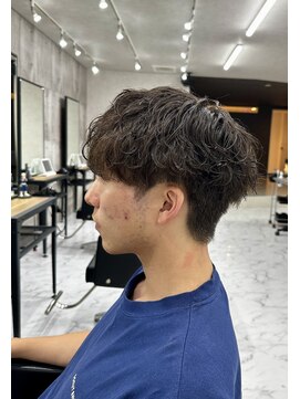 ブリーチ 金沢店(BLEACHi) 波巻きパーマ×マッシュ