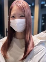 アース 東戸塚店(HAIR & MAKE EARTH) 透明感抜群♪ダブルカラーブリーチハイトーンピンクブラウン