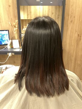 カミケンパセオ(kamiken.paseo) さらさら美髪ミディアムストレート【カミケンパセオ】