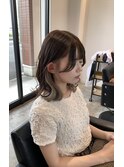 顔まわり×インナーカラー