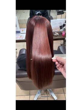 リー 甲子園(Lee) 髪質改善カラー ピンクカラー