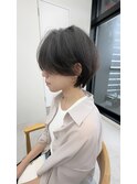 黒髪カタログ/ボブルフ/小顔に見せるヘア/ワンレン