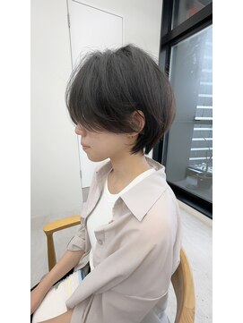 ビューナゴヤ 名駅(VIEW NAGOYA) 黒髪カタログ/ボブルフ/小顔に見せるヘア/ワンレン