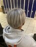 【SHO限定】メンズカット+ケアブリーチ+透明感カラー　￥15400