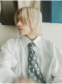 =メンズボブ/スパイキーショート/ニュアンスパーマ/MEN’S HAIR