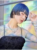 ブルーカラー/デザインカラー/ブリーチ/オンブレ/センター北