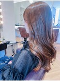 目立ち過ぎないオレンジインナー