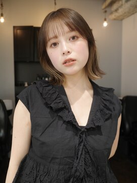 ディッセンバー 渋谷(December) ボブ/結べるボブ/イヤリングカラー/インナーカラー/渋谷/原宿