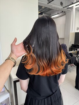 アライブ ハラジュク(ALIVE harajuku) グラデーションカラーバレイヤージュインナーカラー　ryota