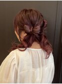 ヘアセット/ツインリボンヘア