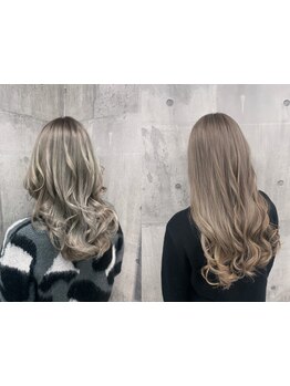 【透明感抜群】外国人風デザインカラーお任せください！