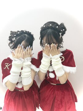 ルート(Ru-t) 編み込みカチューシャ×くらげヘア