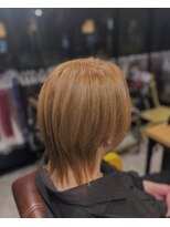 フロー 新宿(FLOW)&nbsp;ブリーチ一回で出来るミルクティーベージュ