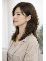 ビュートリアム265(BEAUTRIUM 265) ココアブラウン ベージュ ミディアムレイヤー 30代40代50代