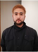 MEN’S HAIR/サーフカール/刈り上げセンターパート/表参道
