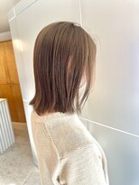 リノア 鵠沼海岸(LINOA)&nbsp;ダークアッシュ/似合わせカット/ミディアムレイヤー