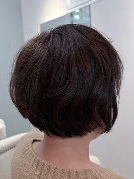 ミューシグ(mysig) ショートボブ×ナチュラルハイライト