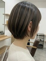 ランプ(Lamp) くびレイヤー グレーベージュ 白髪染め 白髪ぼかし 髪質改善