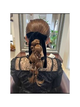 グラウンドブランシュ(ground branche) ヘアアレンジ