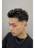 【極道パーマ × フェード】