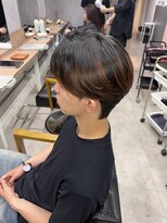 モク(mok)&nbsp;地毛風に決まる！曲がる縮毛矯正