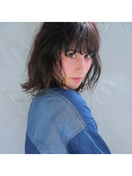 ノエル 池袋店(noel) 【noel】シルキーアッシュ × ミディ