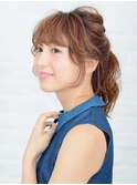 大人女子のナチュラルポニーテール【EARTH新浦安店】