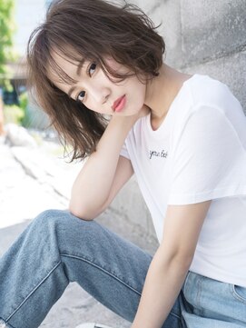 ヘアーセンス 新小岩店(hair SENSE) ヘルシー&ガーリーの絶妙バランス☆リラクシーSラインボブ