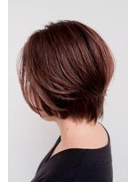 ピントヘアーワークスソウコ(PINT HAIR WORKS SOKO)&nbsp;大人かわいい　ボブ　ボルドー