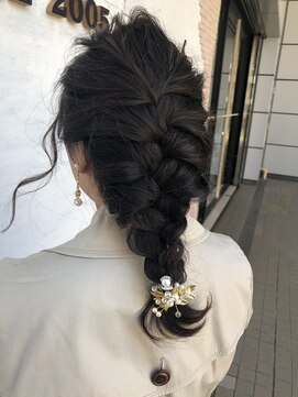 モードケイズ 阿倍野店(MODE K’s) 編み込みアレンジ