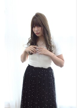 バグズ ヘアデザイン 桔梗が丘店(Baguz HAIR DESIGN) フェザーロング＋パーマ☆なみなみウェーブ