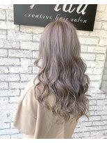 ヴィダ クリエイティブ ヘアーサロン(Vida creative hair salon) ふんわり柔らかミルクティーベージュ！