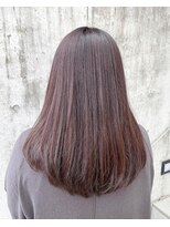 フルール たまプラーザ(Fleur)&nbsp;暗髪×透明感×ボルドーピンク